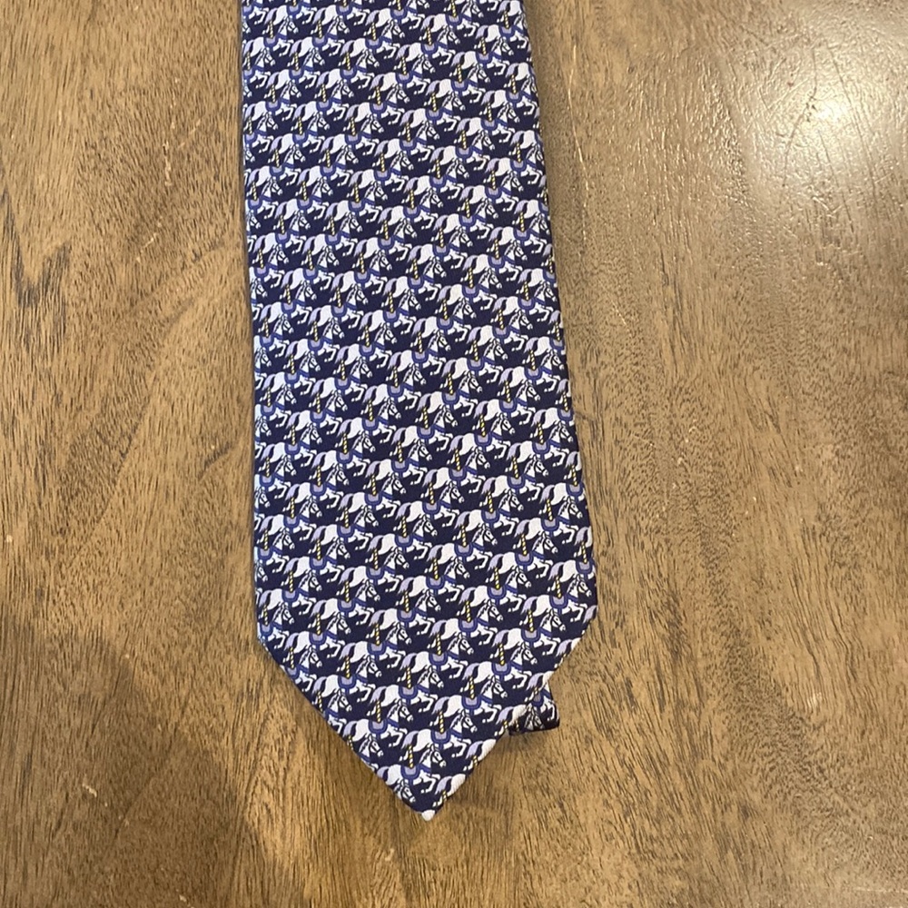 Hermès Twill Tie Merry Go Round